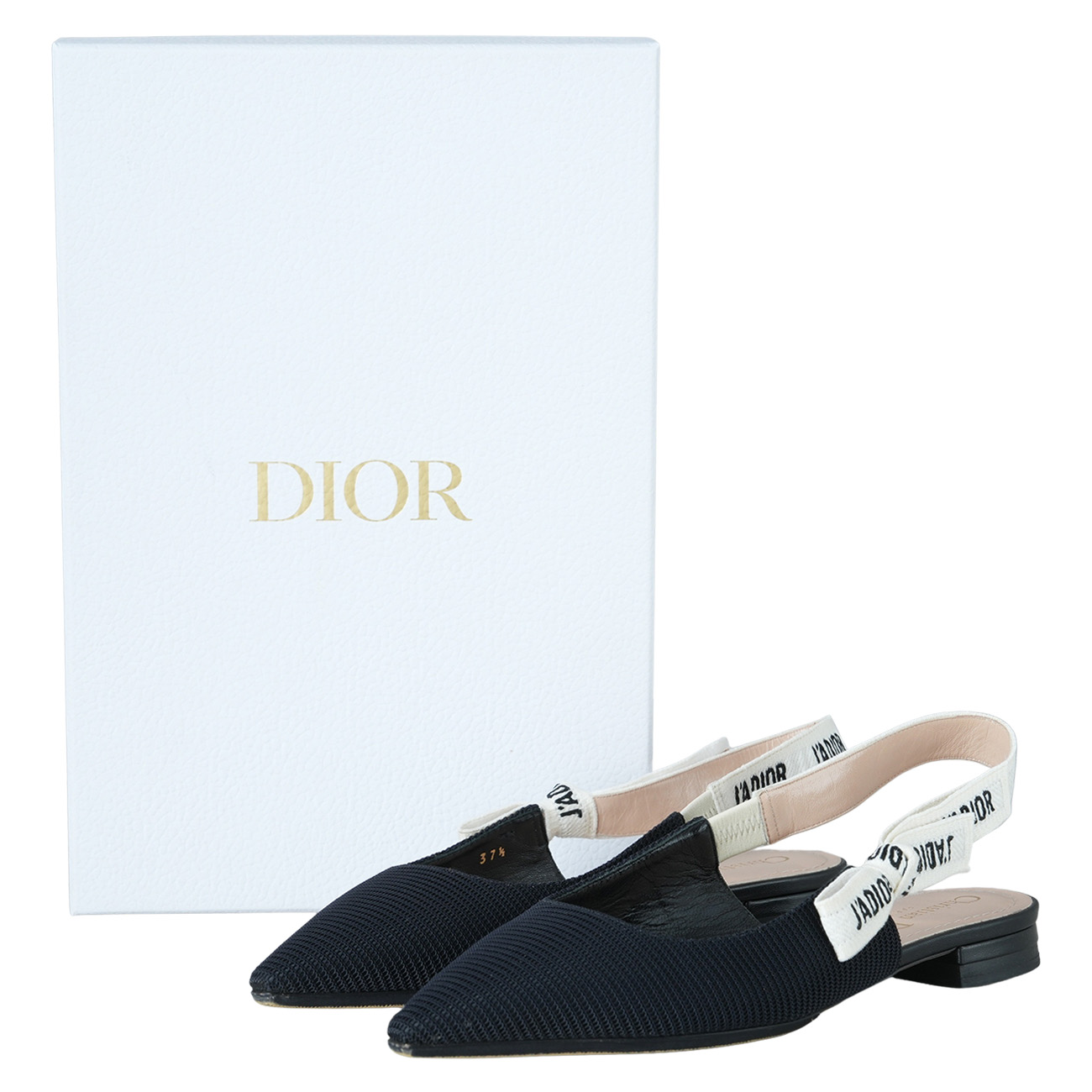 CHRISTIAN DIOR(USED)크리스찬디올 자디올 슬링백 #37.5